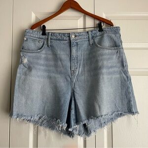 Madewell Curvy High Rise Denim Shorts